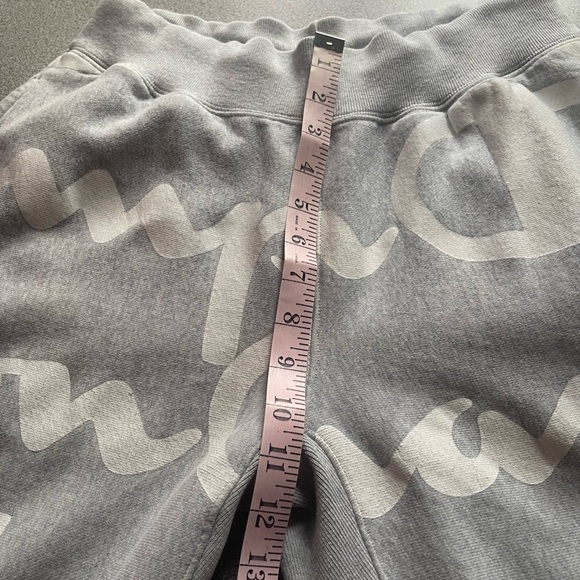 CHAMPION REVERSE WEAVE Grey & White Sweatpants Unisex Size Mens S/ Women's Med - Picture 11 of 15